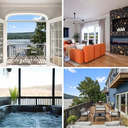 Lakeview House - Hot Tub - Firepit - Stunning Views - Spacious Deck - Cozy Living Room - Bar Greenwood Lake Экстерьер фото