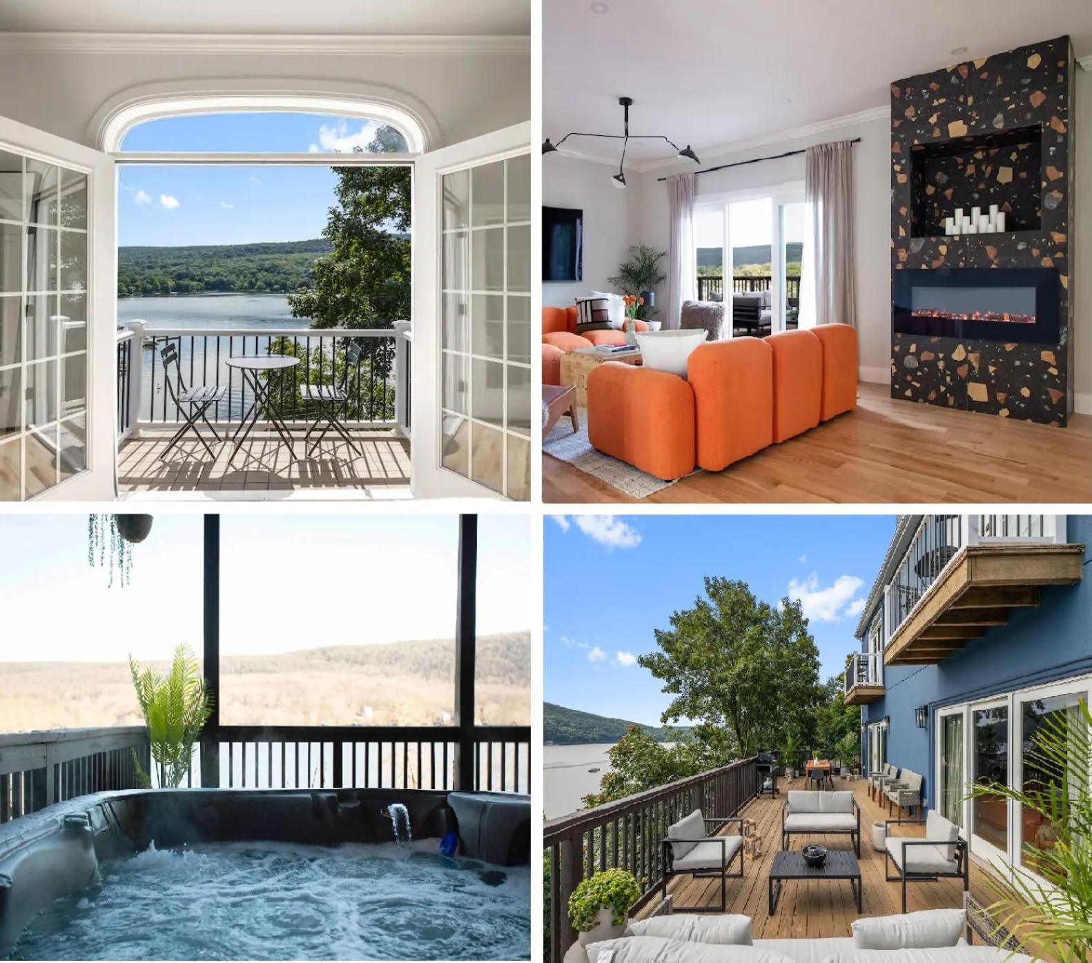 Lakeview House - Hot Tub - Firepit - Stunning Views - Spacious Deck - Cozy Living Room - Bar Greenwood Lake Экстерьер фото
